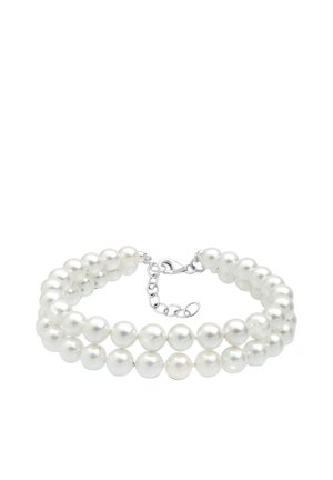 Elli PEARLS LAYER CLASSY - Bracelet - weiß