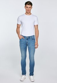 Big Star JEFFRAY - Kitsa lõikega teksad - denimblau