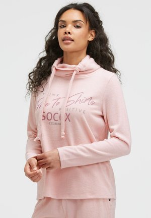 Kapuzenpullover - pearl rose mel