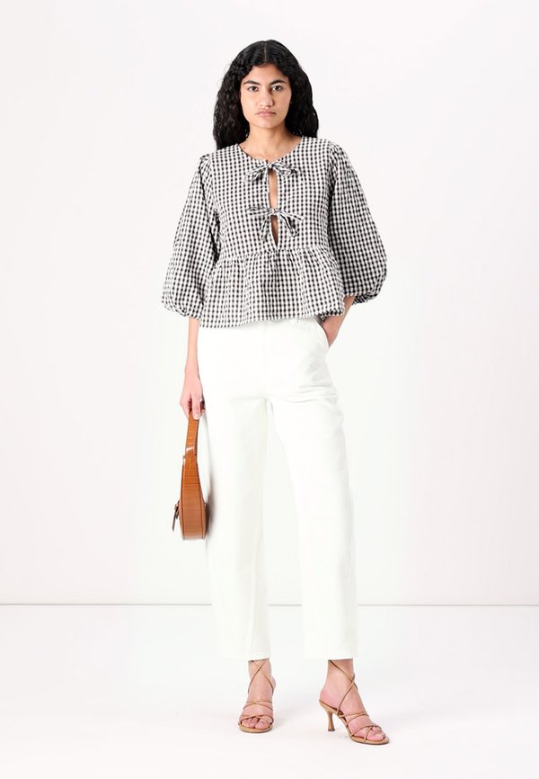 GINGHAM BLOUSE - Blouse3