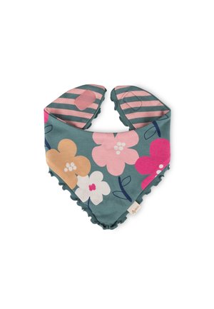 Bib - rosa grün gestreift und grün mit alloverprint