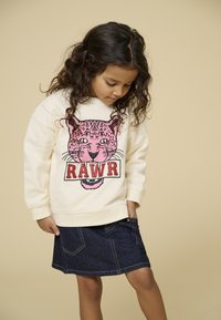 ONLY MINI KMGLEOPAULA LIFE LOOSE - Felpa - tofu