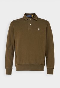 LOOPBACK COLLARED SWEATSHIRT - Sudadera - dark loden