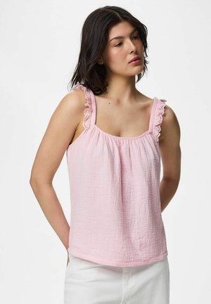 Pieces, STRAP TOP PCSASTINA - Blouse - cradle pink