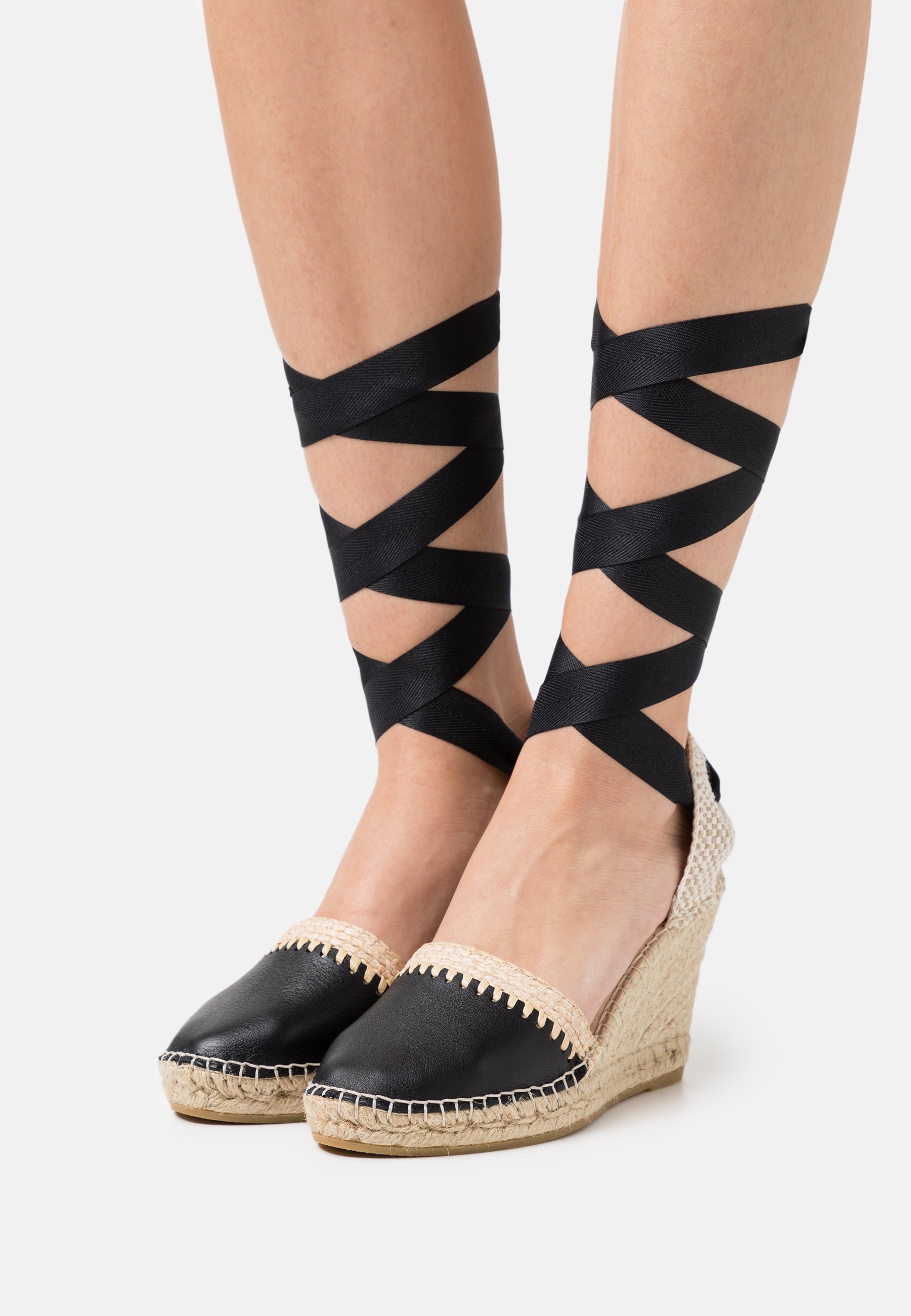 Macarena CARLA - Sandalias con plataforma - black/negro - Zalando.es