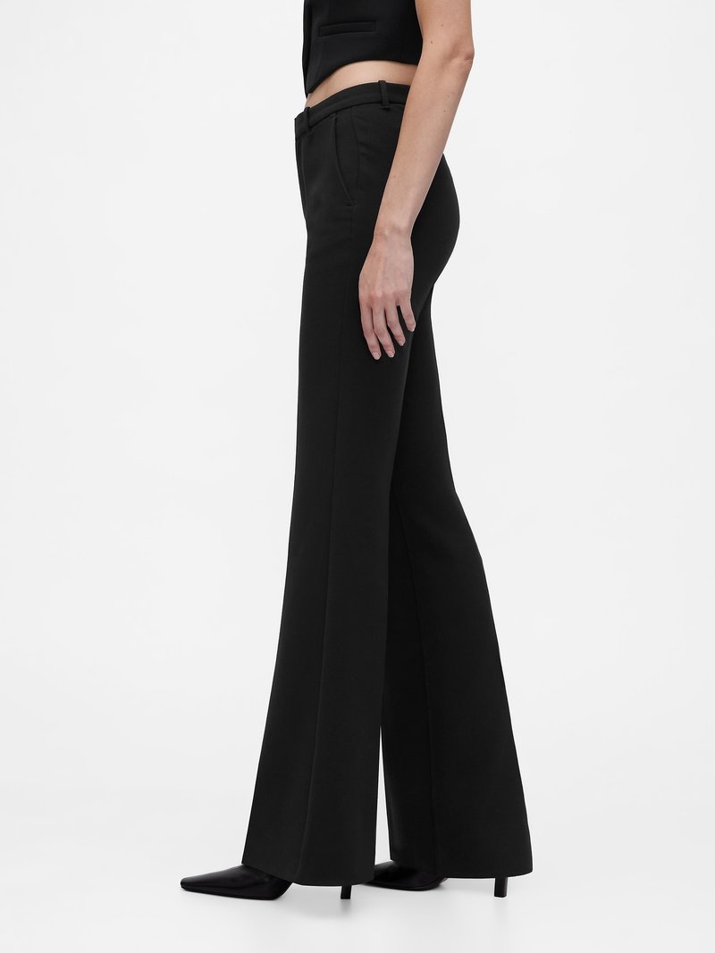 GAP GAPSTUDIO LOW RISE BOOT TROUSERS - Trousers - black - Zalando.ie