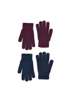 TOUCHSCREEN TWO PACK - Sormikkaat - navy red