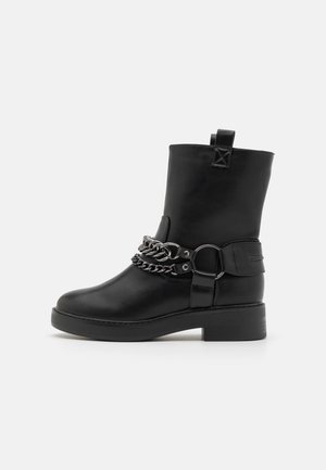 Bottines à plateau - black