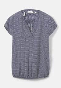 TOM TAILOR Bluse - navy geometrical design