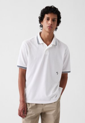 GAP, MALBON RELAXED UNISEX - поло риза - new off white