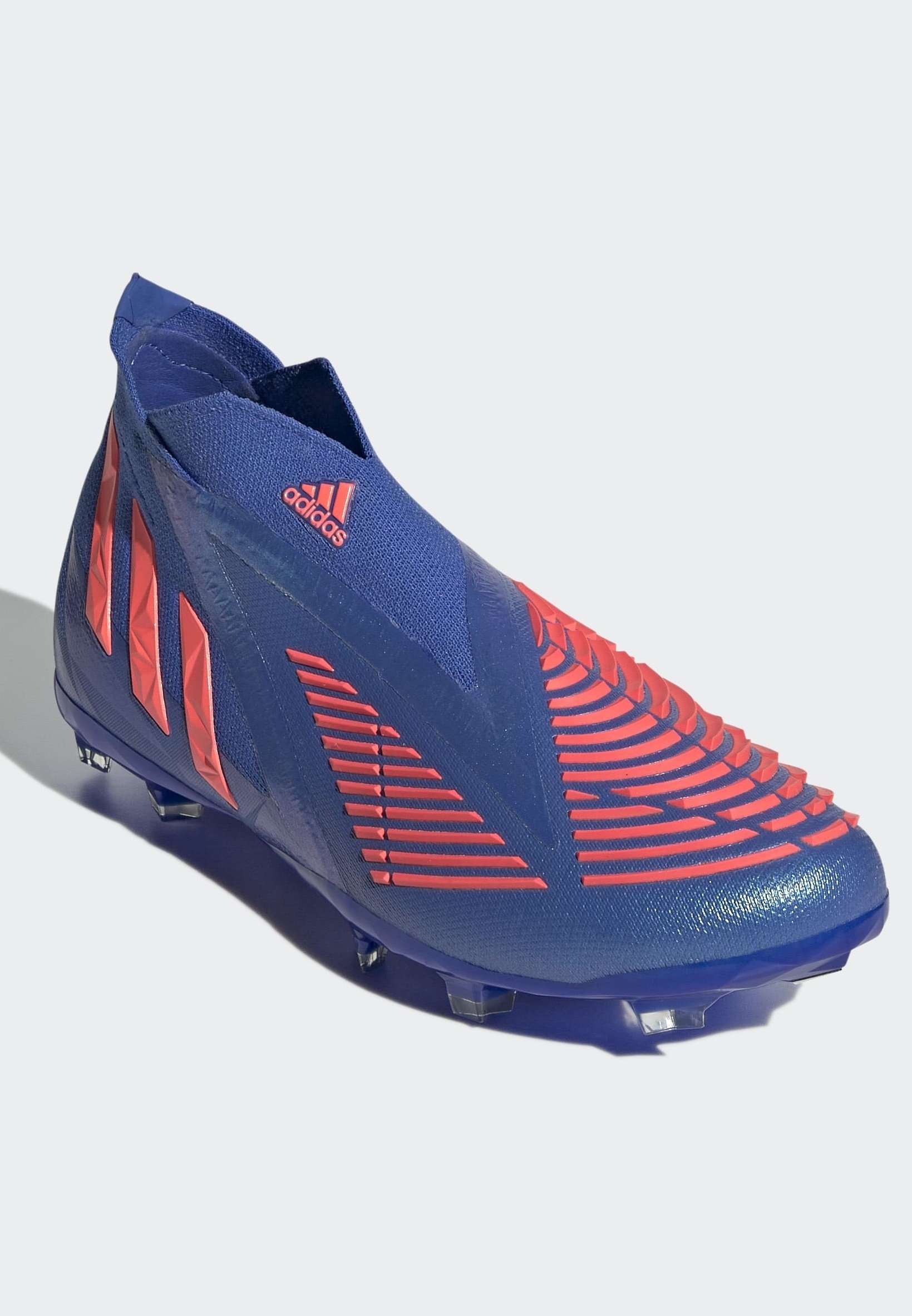 adidas Performance PREDATOR EDGE+ FIRM GROUND - Botas de fútbol con tacos -  blue/azul - Zalando.es