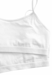 Next STRAPPY CROP - Toppe - white