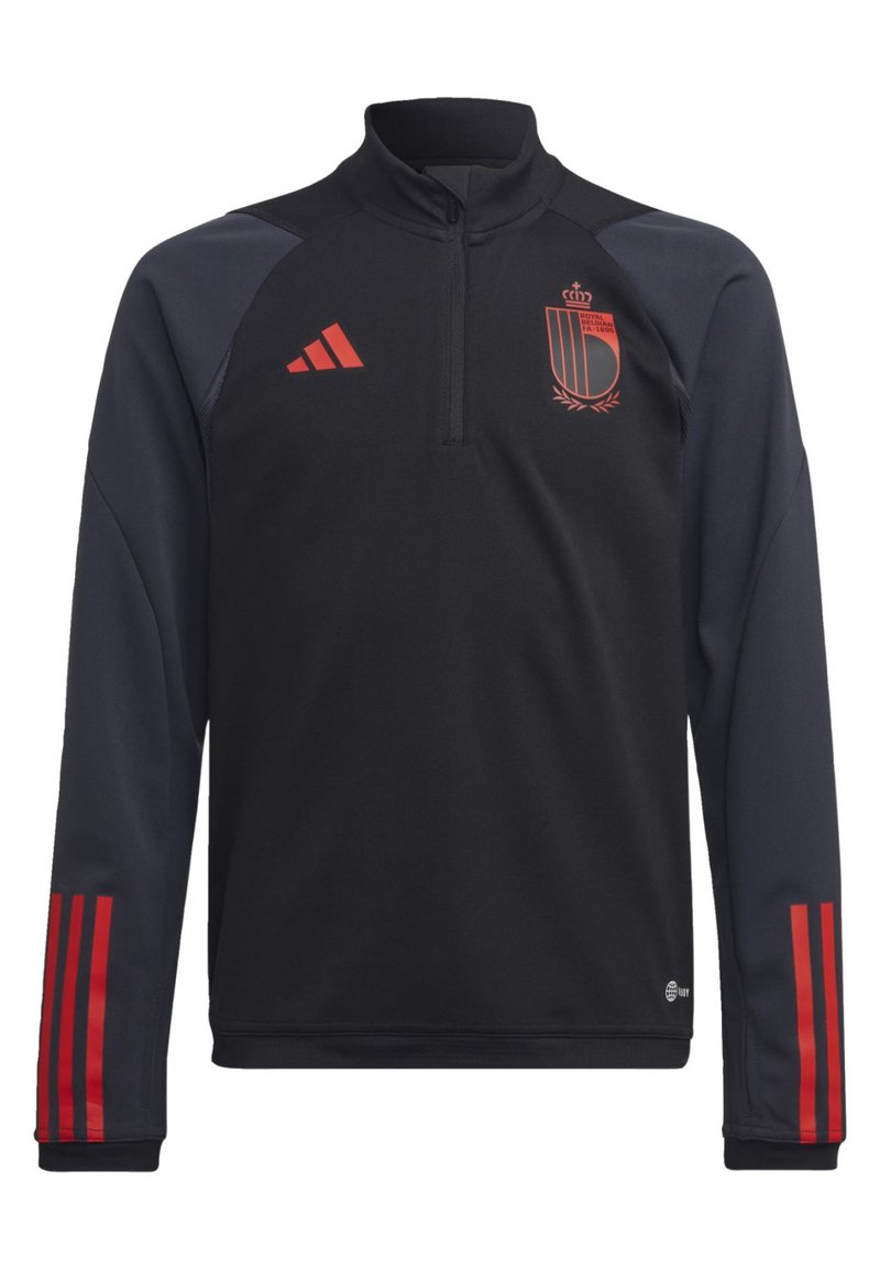 adidas Performance BELGIUM RBFA TRAINING TOP Y - Langarmshirt - black ...