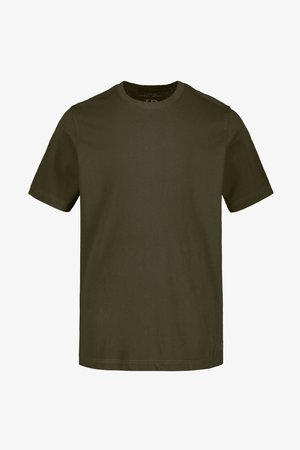 JP1880, RUNDHALSAUSSCHNITT - T-shirts basic - olive