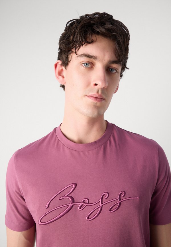 THOMPSON - Print T-shirt - bright purple4