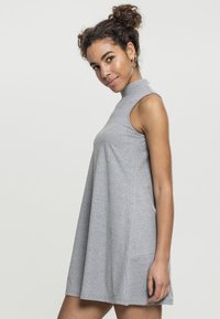 Urban Classics TURTLENECK DRESS - Denné šaty - grey