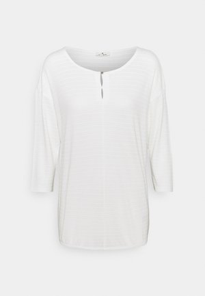 STRUCTURE - Maglietta a manica lunga - whisper white