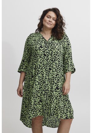 FPJOYCE - Shirt dress - forest shade mix