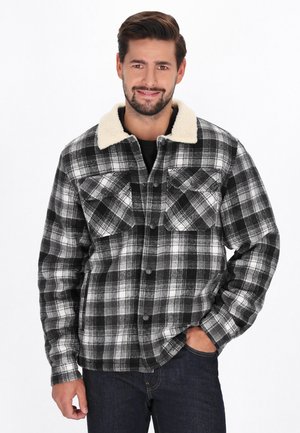 Overgangsjakke - black white