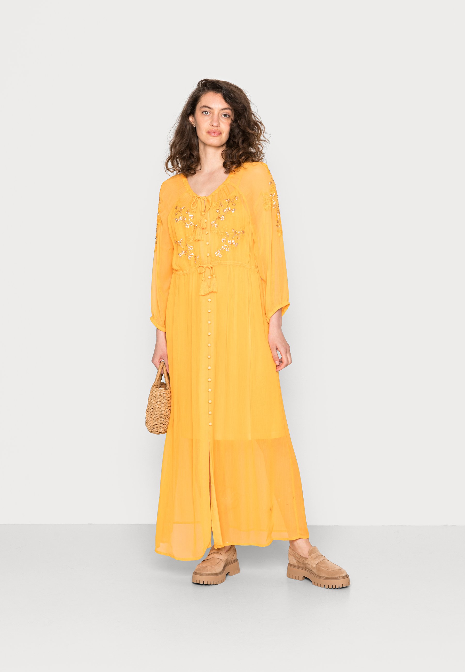 Cream BOHO DRESS ZALLY FIT - Maxi dress 