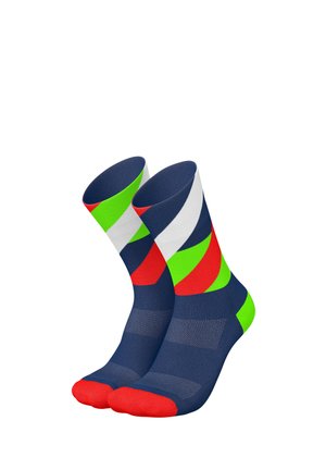RUNNING LOOPS - Sports socks - navy green inferno
