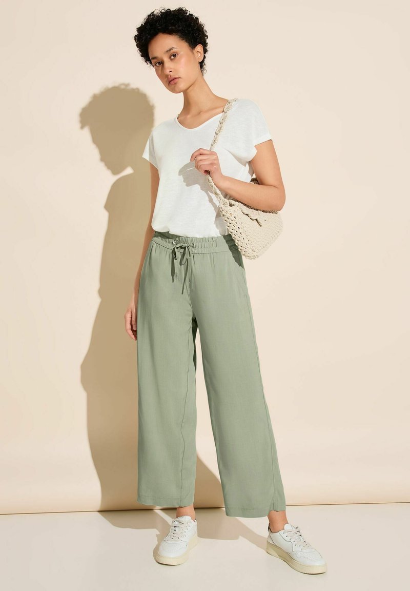 Street One - Trousers - grün, Enlarge