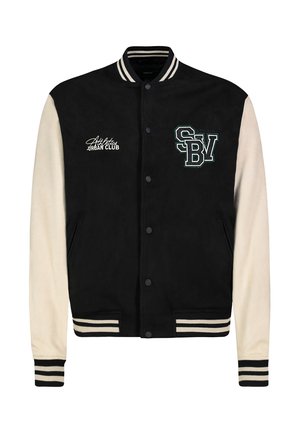 Sublevel, SUBLEVEL COLLEGEJACKE - Bomberjacke - black