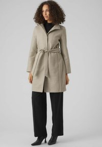 Vero Moda VMPOPALLY COAT - Abrigo clásico - silver mink