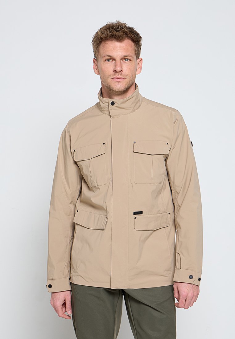 Didriksons Outdoorjas beige Didriksons Outdoorjas beige