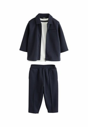 Next, REGULAR FIT - SMART JACKET TOP & TROUSERS SET 3 PIECE - Basic T-shirt - navy
