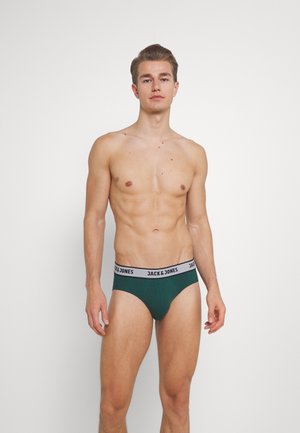 JACSOLID BRIEFS 5 PACK - Briefs - port royale/sea moss/navy blazer