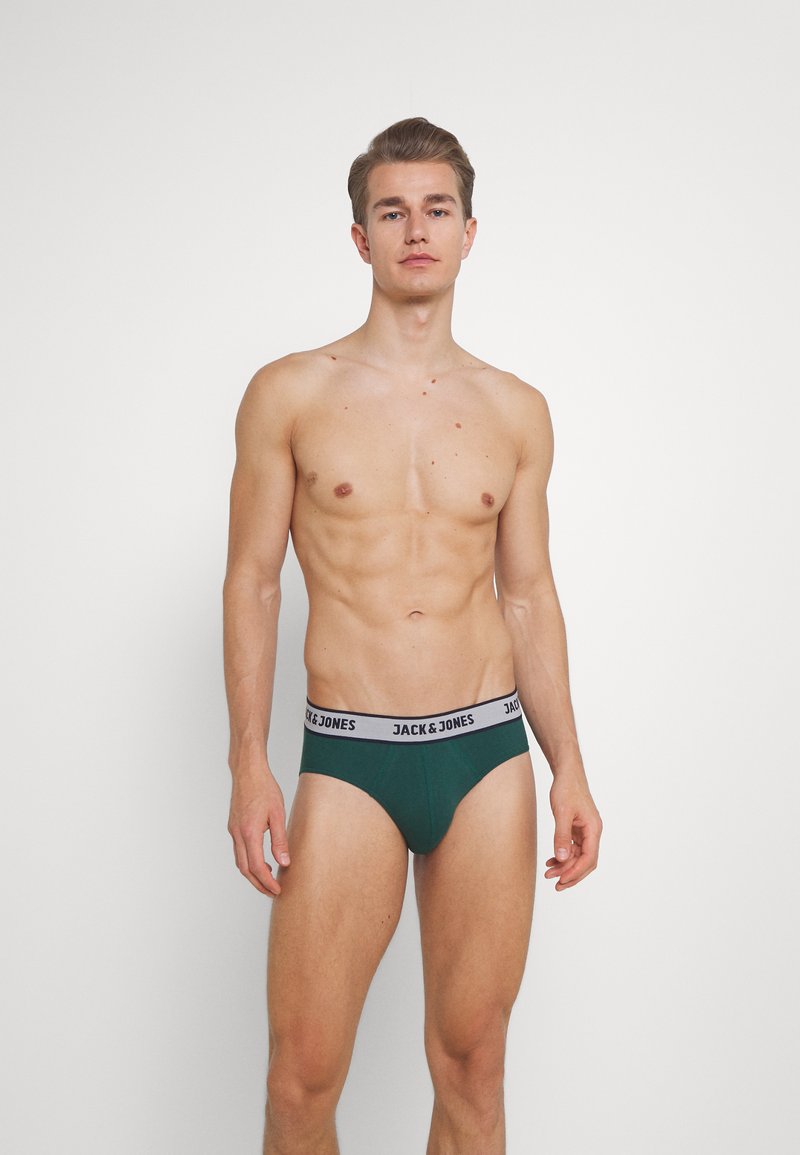 Jack & Jones JACSOLID 5 PACK Slip port royale/sea moss/navy blazer/dunkelgrün Zalando.ch