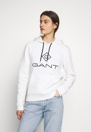 LOCK UP HOODIE - Luvtröja - eggshell