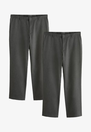 Next REGULAR FIT - FRONT SMART 2 PACK - Stoffhose - grey