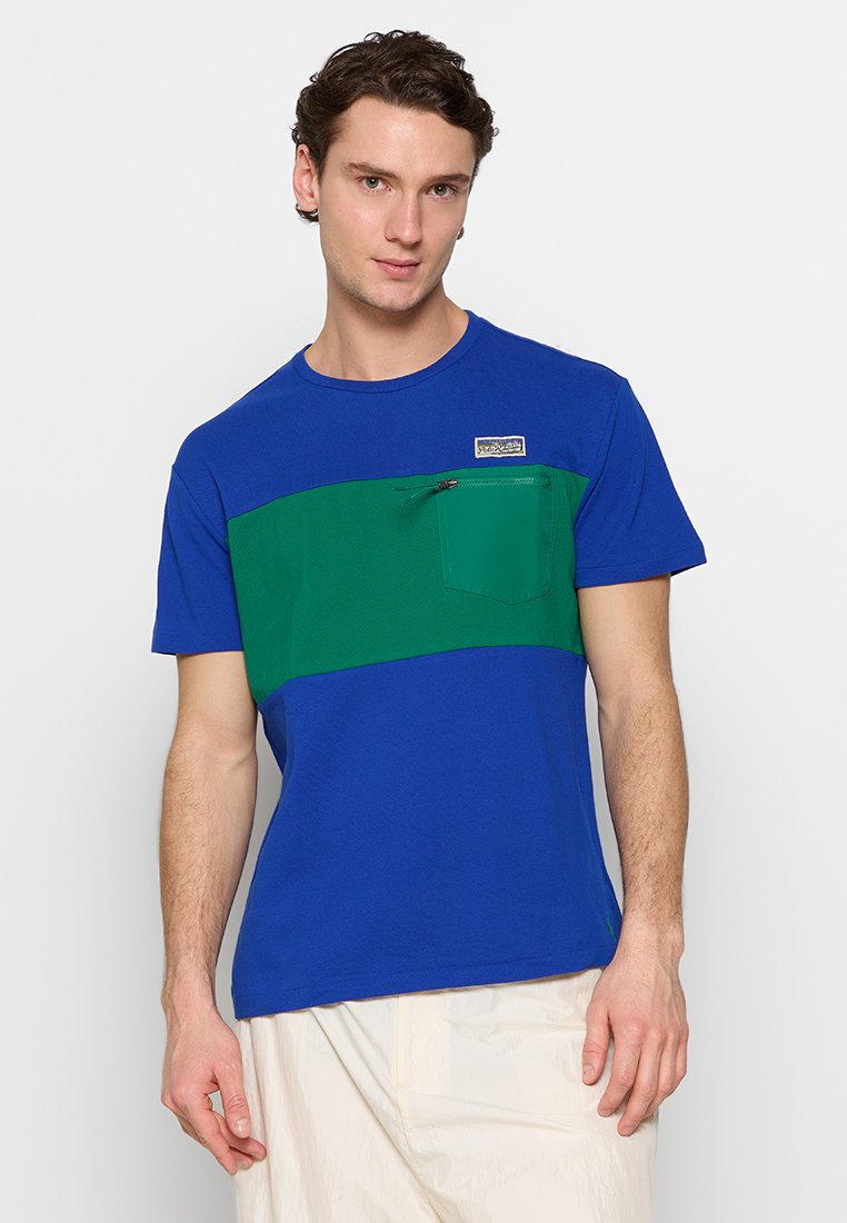 Polo Ralph Lauren T-shirt basic blauw Polo Ralph Lauren T-shirt basic blauw