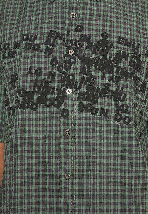 Shirt - checked oversized printed shirt3