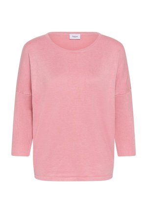 Saint Tropez, A2561, MILASZ R-NECK PULLOVER - Pullover - cameo pink melange
