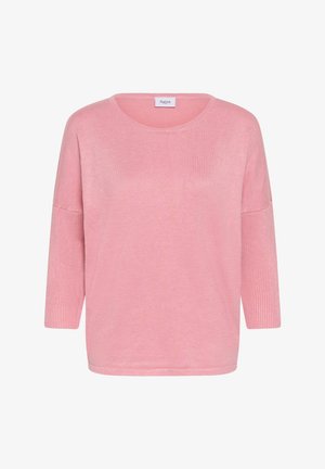 Saint Tropez, A2561, MILASZ R-NECK - Trui - cameo pink melange