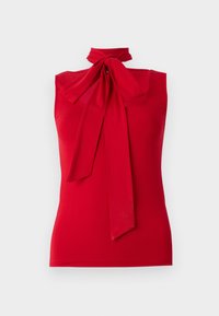 SOFT TOUCH SCARF TANK - Top - haute red