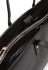 Tommy Hilfiger CHIC TOTE - Geantă de pânză - black