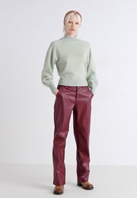 ONLY ONLFRIDA LIFE LS HIGHNECK - Vesta - aqua gray