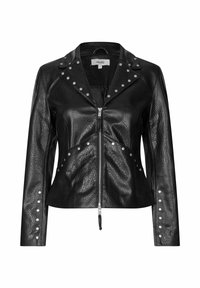 LIAMI-M - Mākslīgās ādas jaka - black