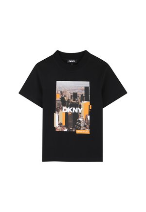 SHORT-SLEEVED - T-shirt print - black