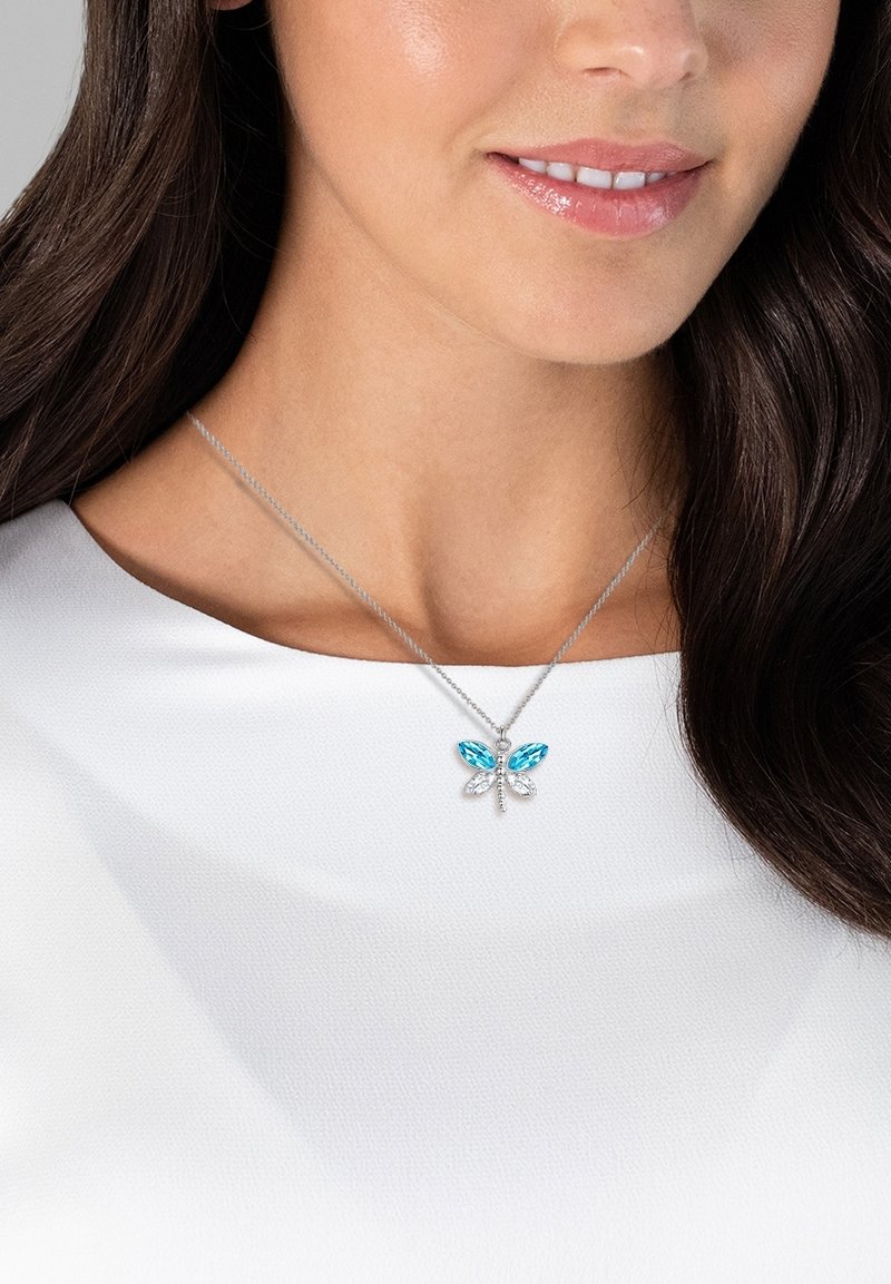 Lulu Jane Orecchino pendente da Donna in Ottone con Vetro
