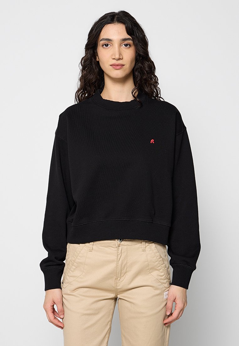 Replay Sweater zwart