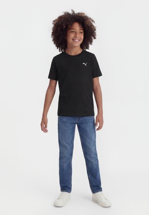 Puma WARDROBE ESS TEE - Sports T-shirts - black