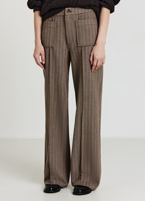 LUNGO FANTASIA - Stoffhose - grey