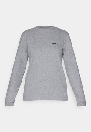 Patagonia LOGO RESPONSIBILITEE - Pitkähihainen paita - gravel heather