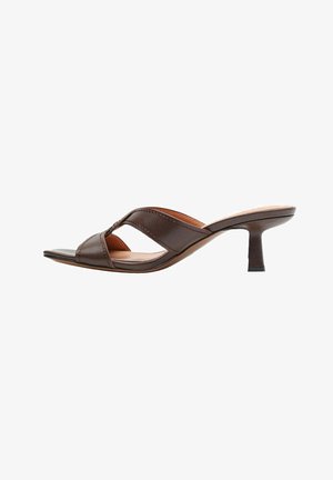 Bibi Lou, MOSS - Ciabattine con tacco - marron