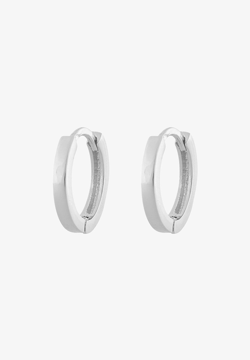 SNÖ of Sweden CORE NICE 15MM RING EAR - Oorbellen - silver-coloured